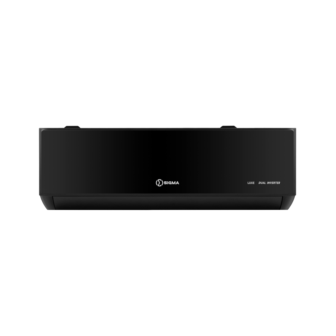 Sigma 2.5hp Luxe Split R32 Dual Inverter Black Air Conditioner - SAC-T24LXIV