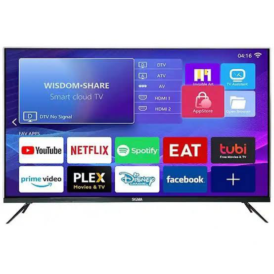 Sigma 65 inch UHD smart tv