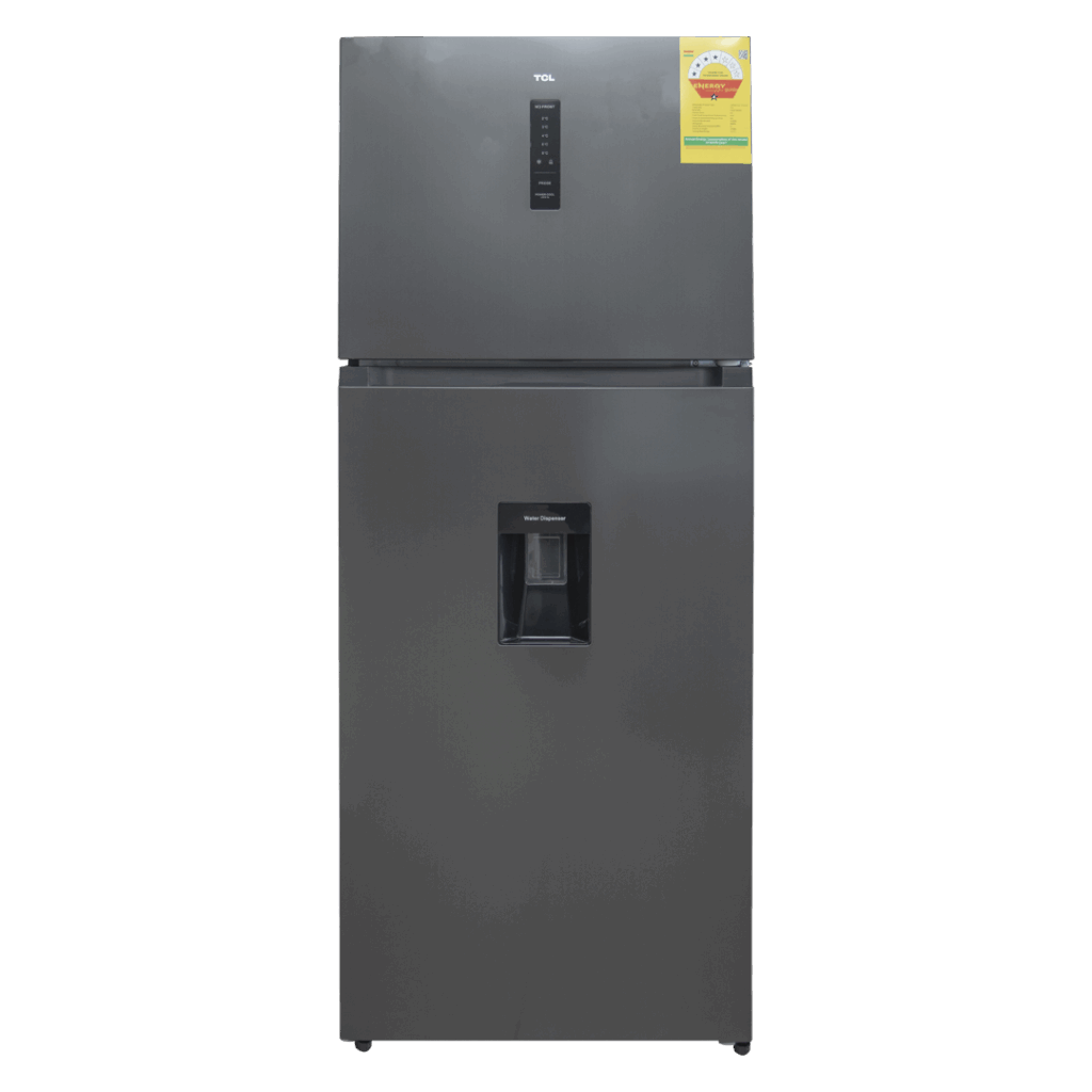 TCL 413 Litres Top Freezer Refrigerator P540TMGWD