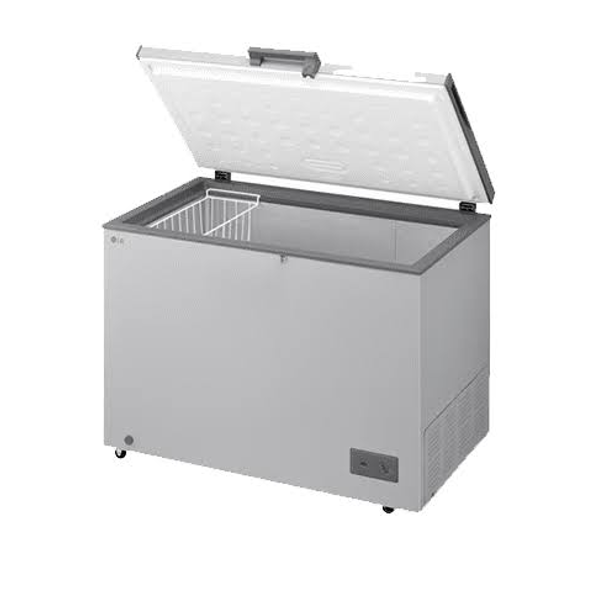 LG 142 Litres LED Lighting Fast Freezing Wire basket Four Wheel Chest Freezer - GCFB145BQCF