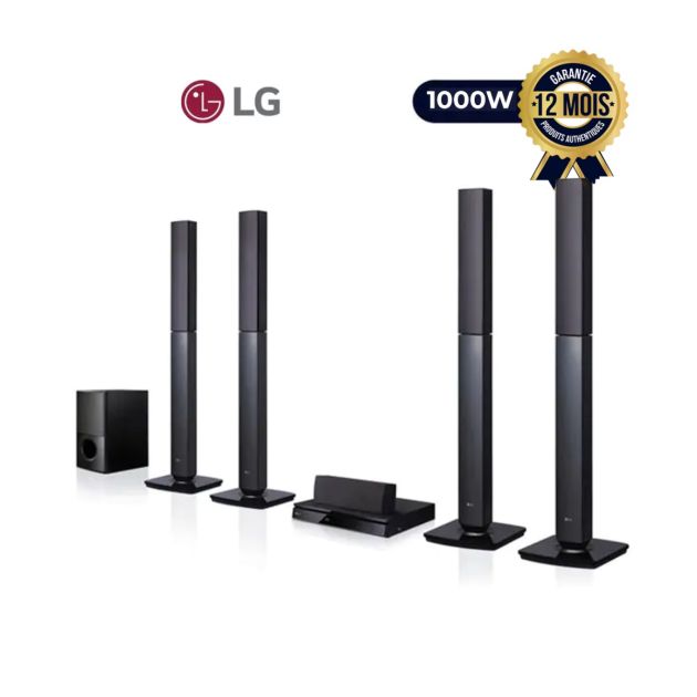 LG 1000W 5.1-channel DVD Home Theater System